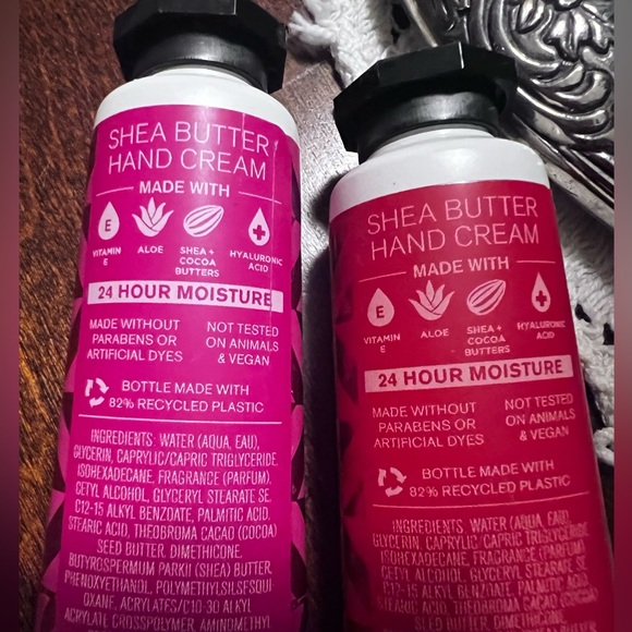 2 bath & body works mini hand lotions holiday winter candy apple & peppermint - Picture 4 of 4